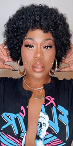Afro Kinky Curly Wig