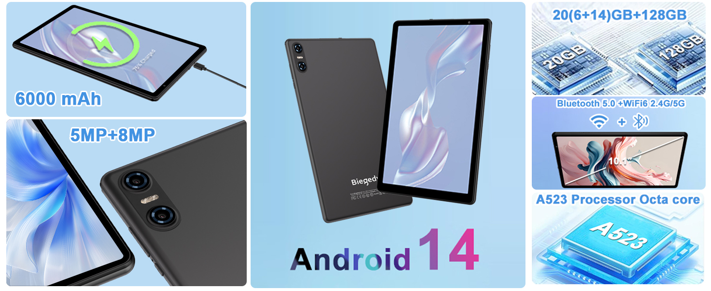 android 14 tablet