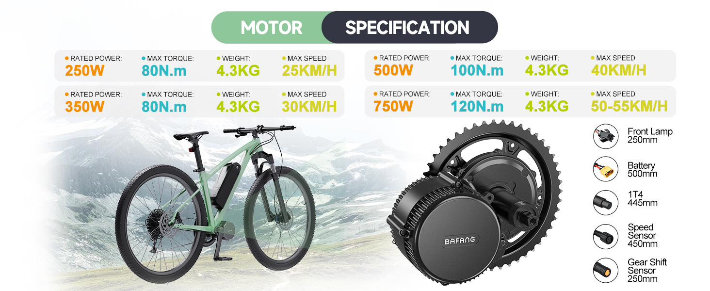 750W Motor