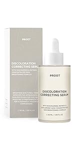 discoloration correcting serum