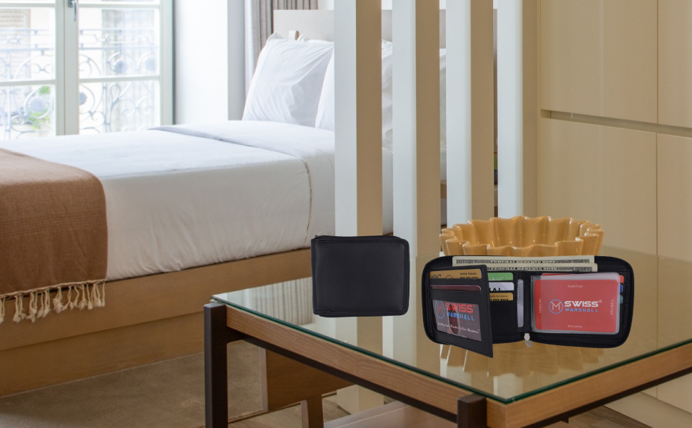 Zip-Around ID Bifold Wallet