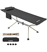 KingCamp Hammock with Stand, Portable Folding Large Oversized XL Heavy Duty Ultralight Lay Flat S...