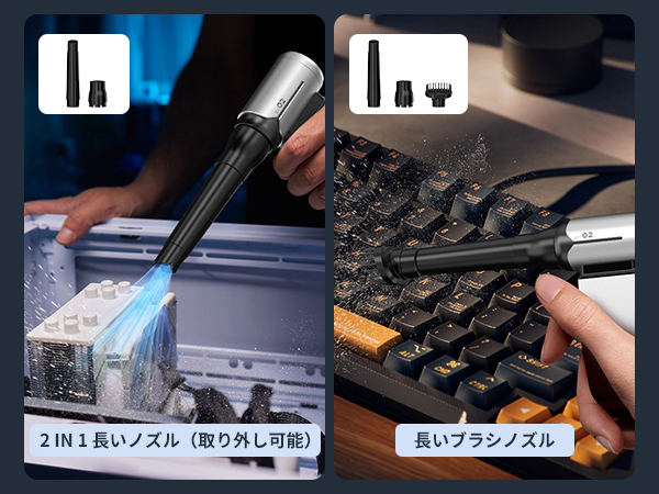 Amazon | Smiling Shark 電動エアダスター J02,【アルミニウム合金製