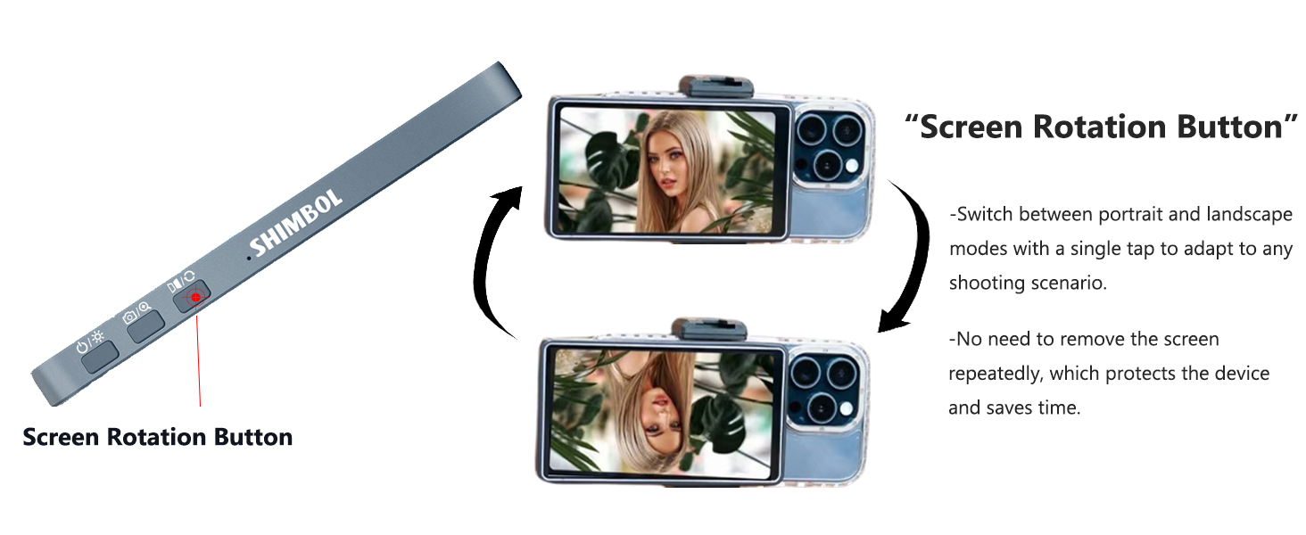 Screen Rotation Button