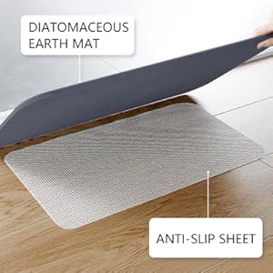 stone bath mat