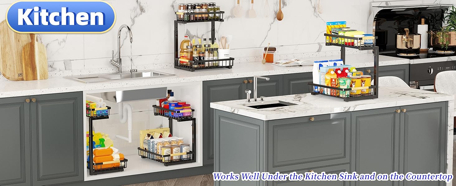 Pull Out Cabinet Organizer