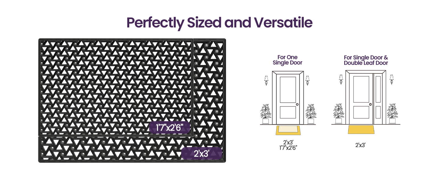 front door mat outside entrance