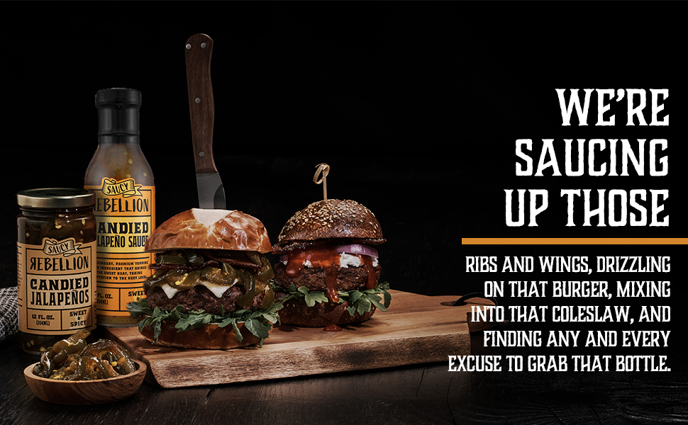 Candied Jalapeno Pair Savory flavor with a satisfying