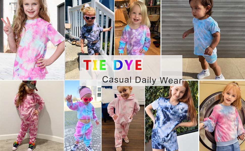girls tie dye