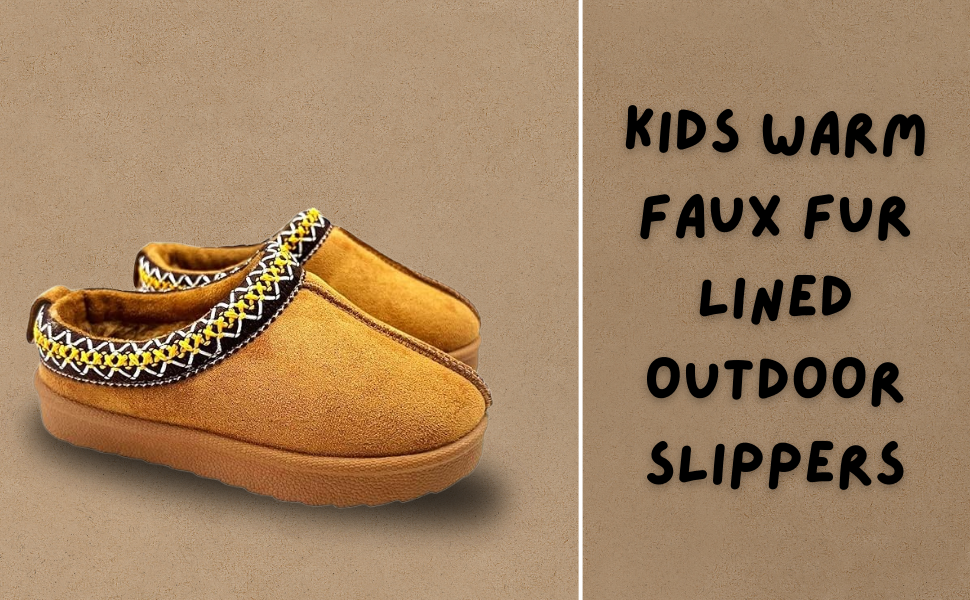 slippers kids ugg girls size boots slipper boys