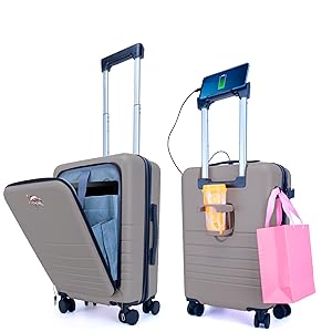 enlever les bagages bagages de cabine valise multifonctionnelle valise intelligente valise de voyage