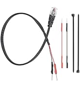 Lakapre 1PCS RJ11 Mirror Wire for Escort Radar Detector Mirror Tap Power Cable for Max 360C MaxCa...