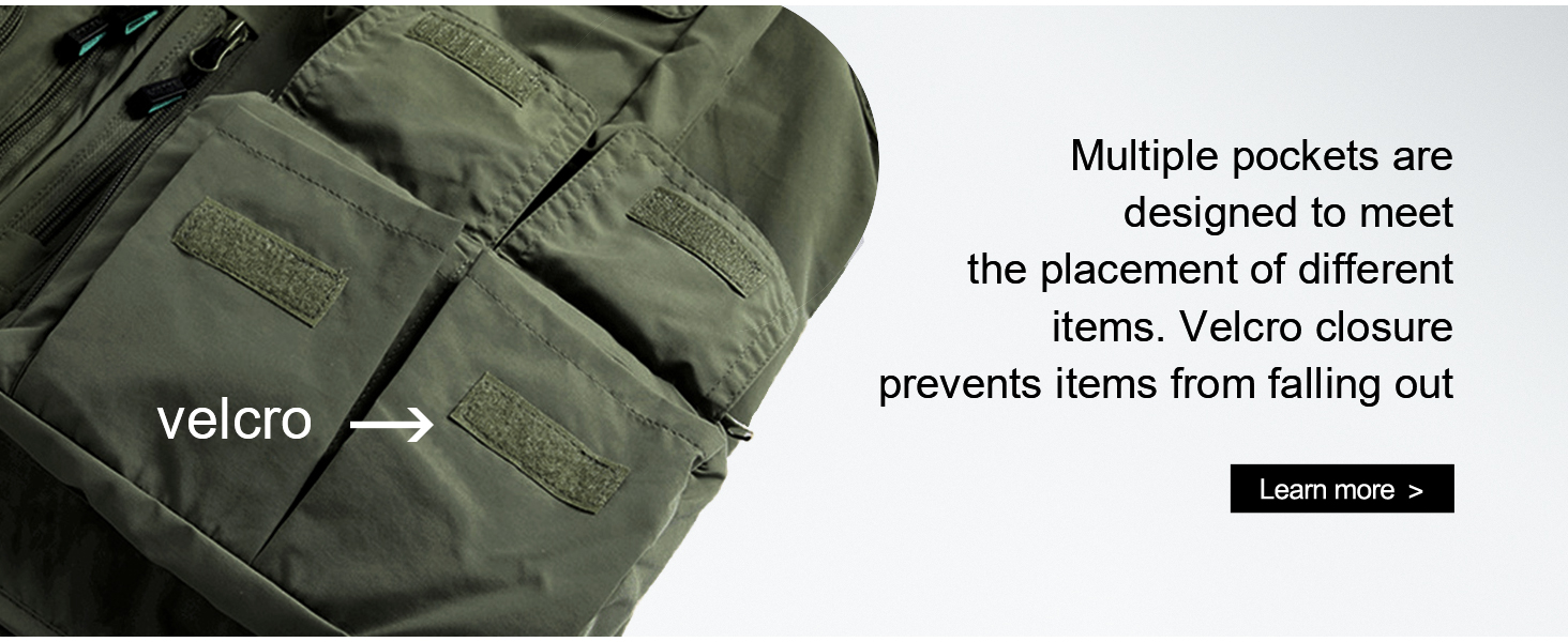 15 functional pockets