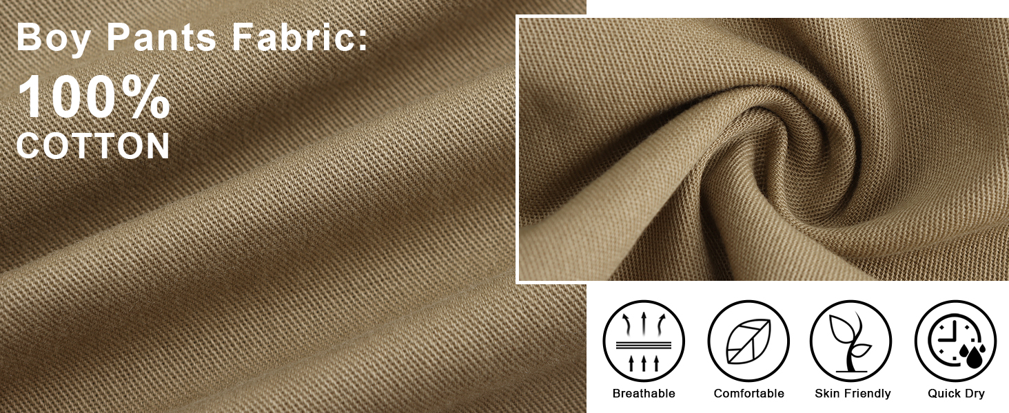 boys twill cargo pants