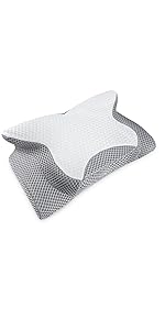 coisum cervical pillow for side sleepers&back sleepers