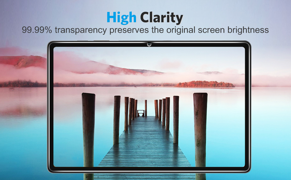 OMOTON 2 Pack Screen Protector for Samsung Galaxy Tab S9 FE