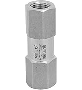 304 Stainless Steel Check Valve, 1/4inch Internal Thread One Way Valve, Hex Split Check Valve
