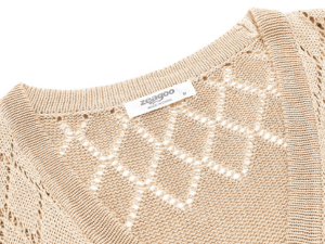 ARGUE⭐︎wool gauze pullover Beige 新品未使用argue wool Gauze pullover beige