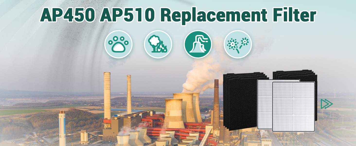 510 & 450 Replacement Filter for Whirlpool Whispure