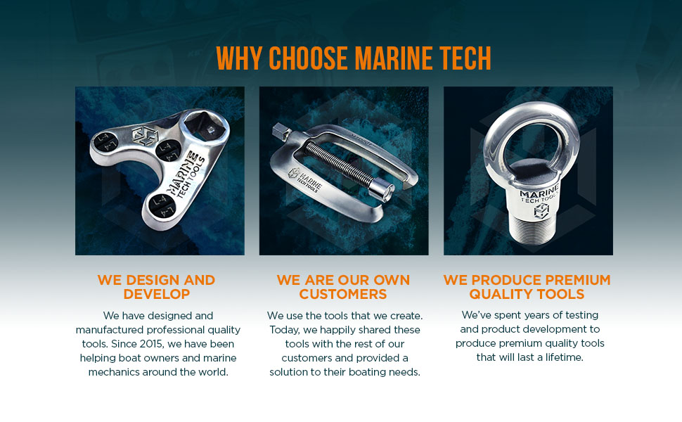 Marine Tech Tools Mercury Flywheel Puller (AMT0023) — Flywheel Puller