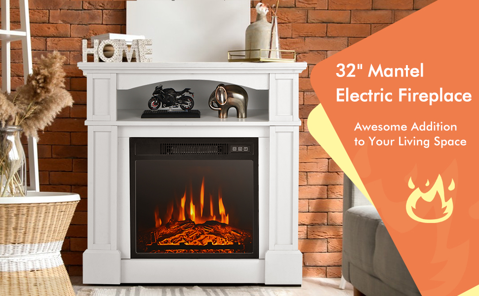 electric fireplace
