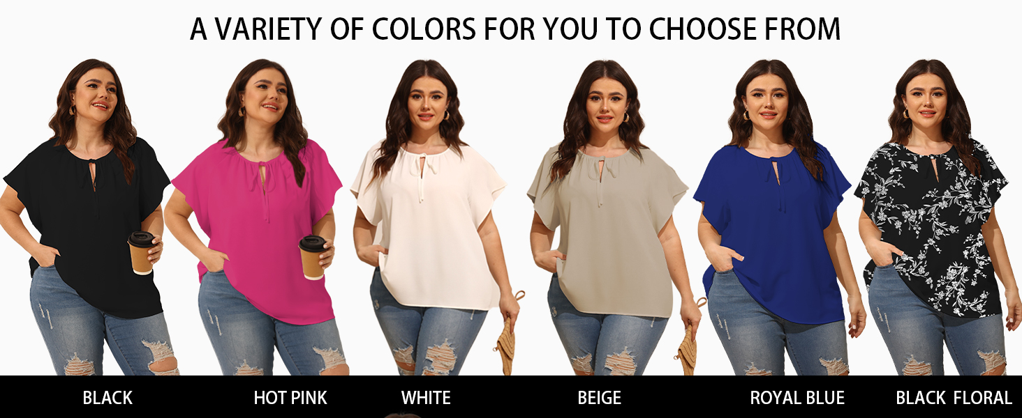 Summer loose short sleeve shirts