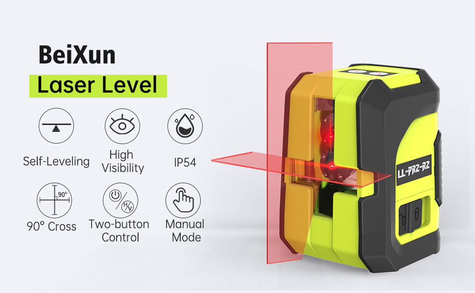 Laser Level BeiXun Cross Line Laser Level with Dual Modules Measuring