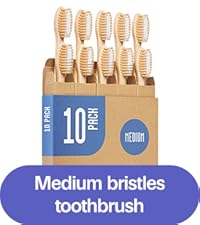bamboo toothbrushes medium