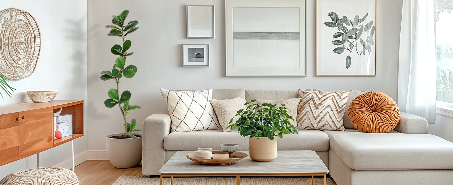 Faux Fiddle Leaf Fig Tree