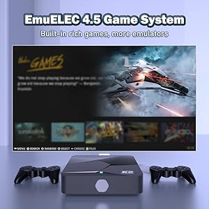 Super console x2 Retro video games Retro game console Video game console Emuelec 4.5 Android 9.0