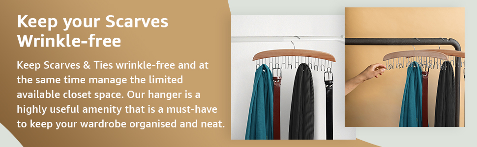 dupatta hanger organiser  belt organiser 