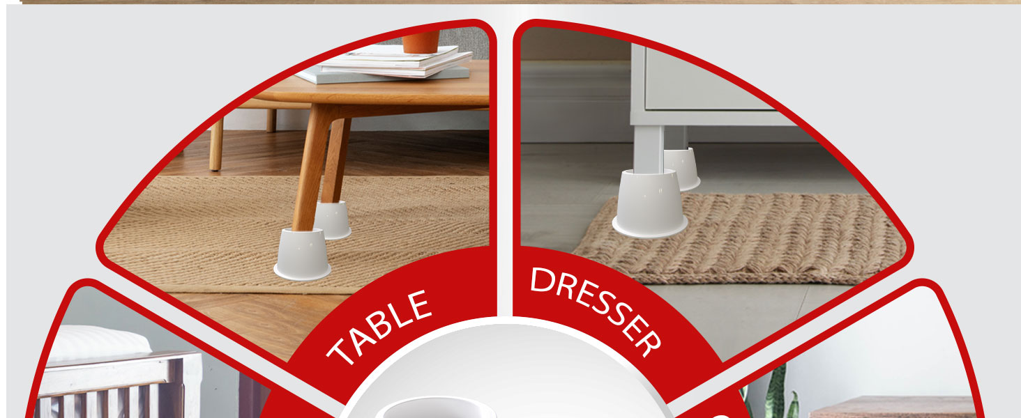 Furniture Riser Round