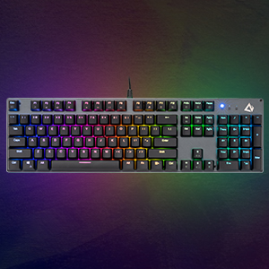 Amazon | CHONCHOW ゲーミングキーボード 赤軸 メカニカル RGB