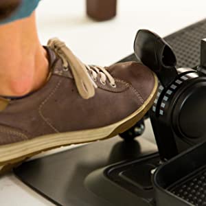 desk cycle eliptical workout equipment standing strengthening portable foldable motion device