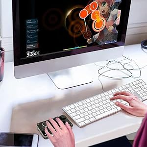 OSU HID Keypad DIY Programmable Keyboard, for Office Game Music Gift…