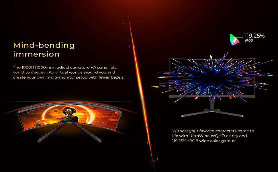 AOC gaming monitor