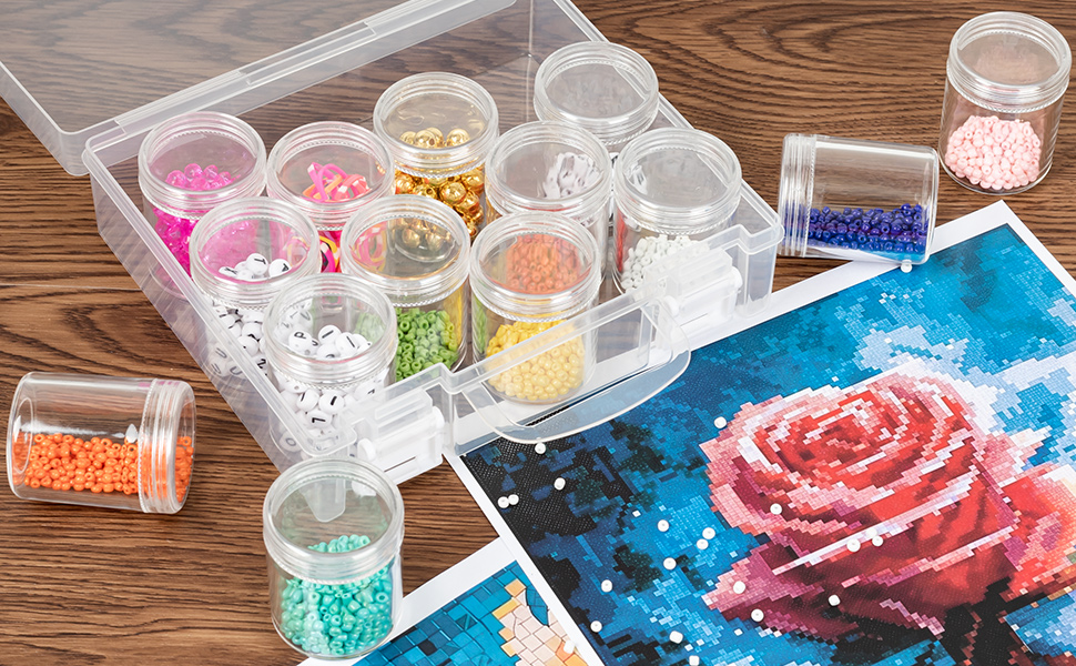 Diamond Painting Art Storage Box, Bead Organizer Box, Diamond Painting