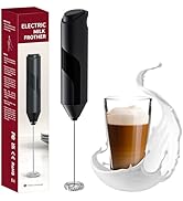 EZBASICS Milk Frother Wand, Handheld Milk Frother Drink Mixer, Electric Whisk Foam Maker for Coff...