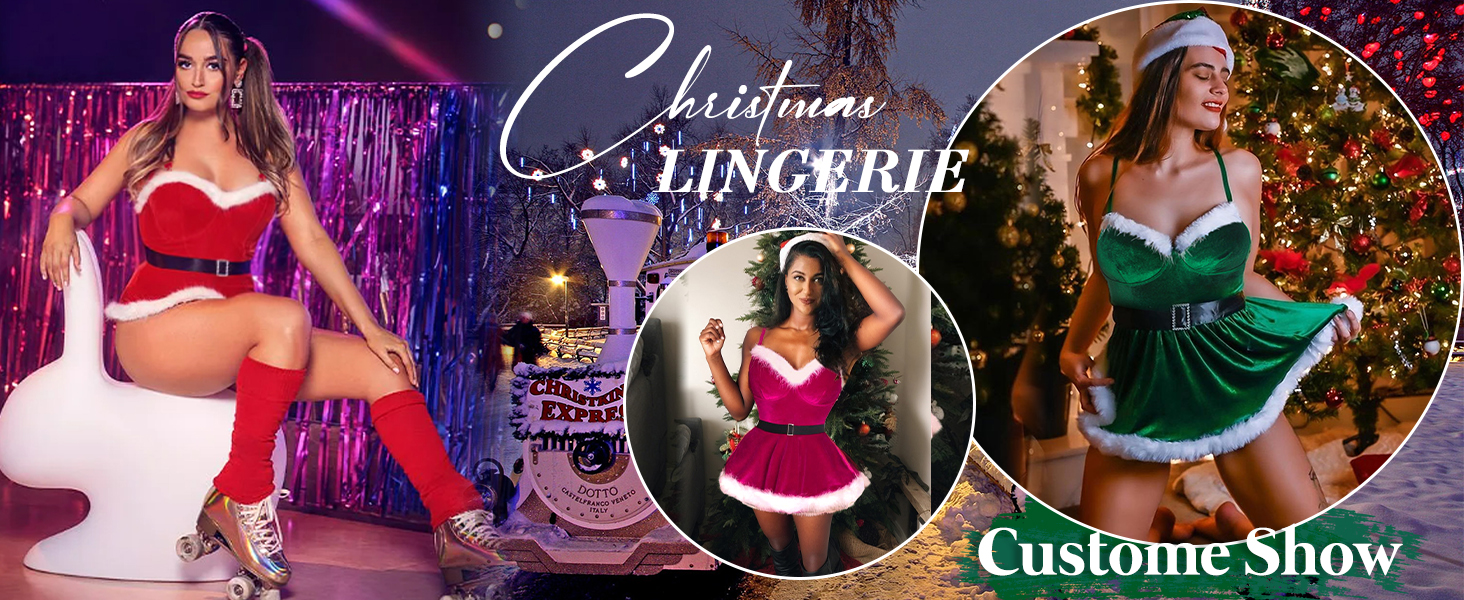 lingerie for women christmas