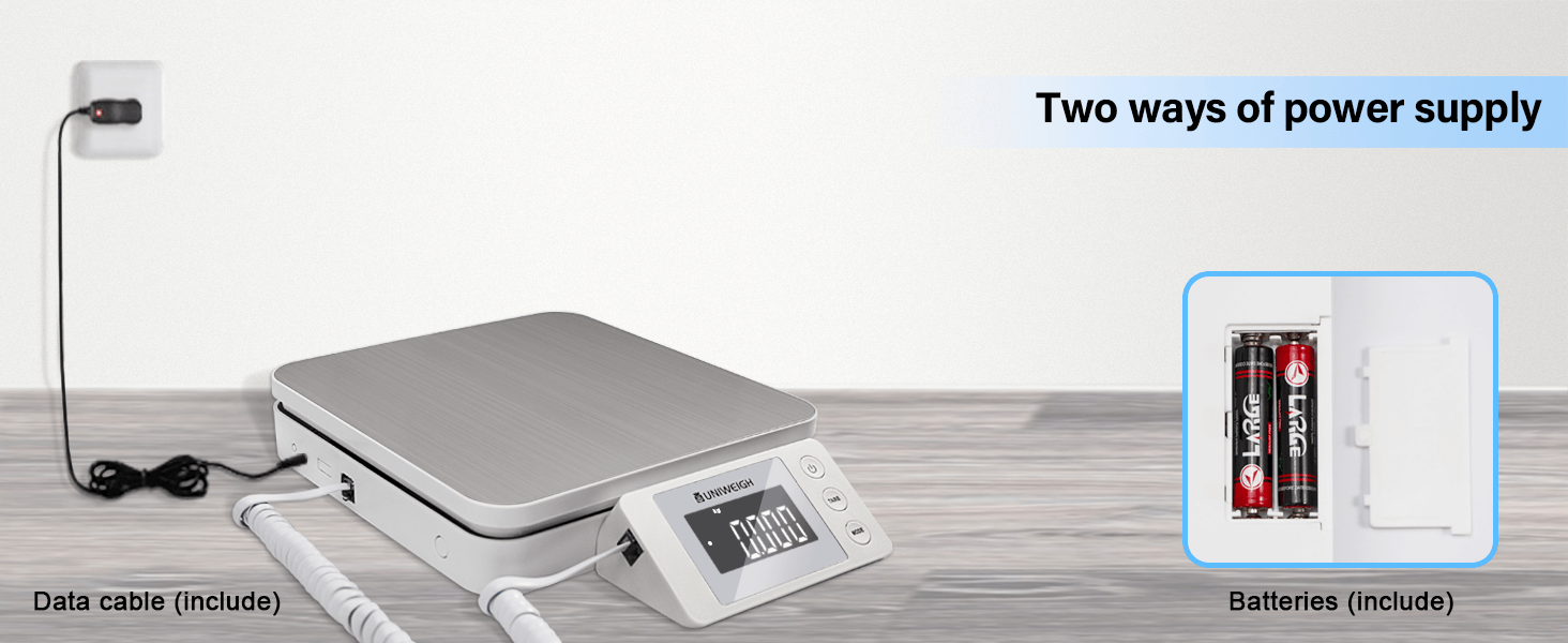 Amazon.com : UNIWEIGH Shipping Scale for Packages,Digital Shipping ...