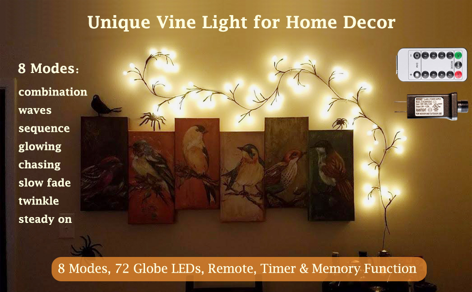 enchanted willow vine lights for bedroom