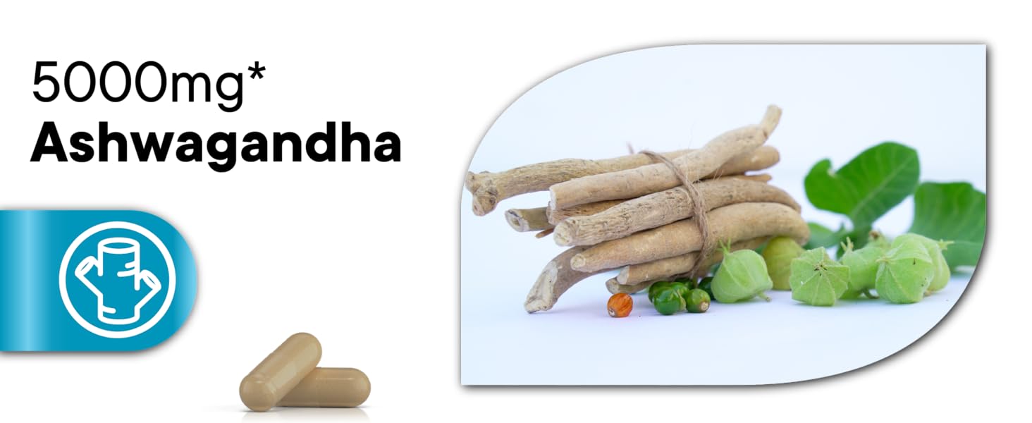 stress support maca ashwagandha fungreek turmeric energy immune