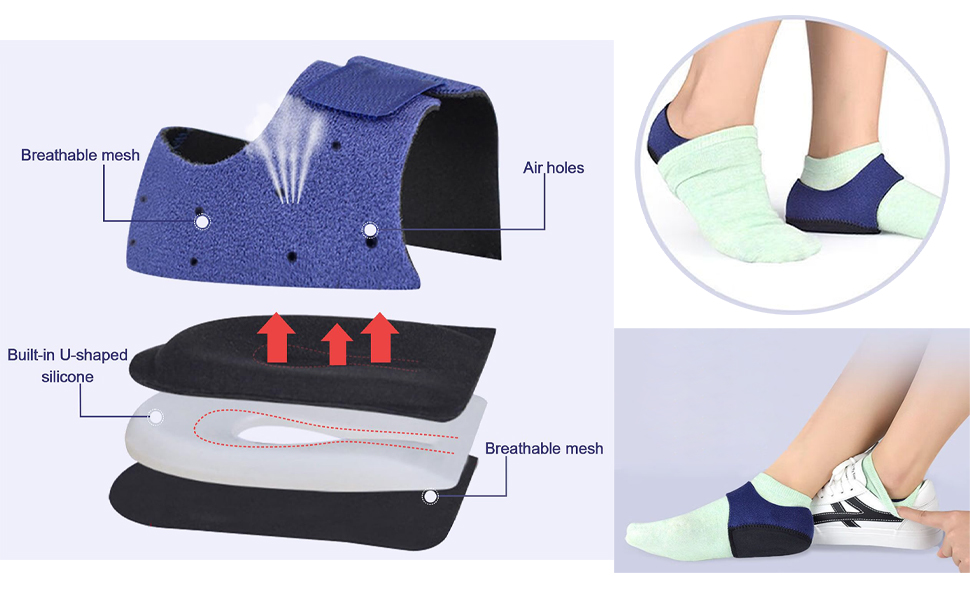 Gel Heel cups Silicon Heel Pad