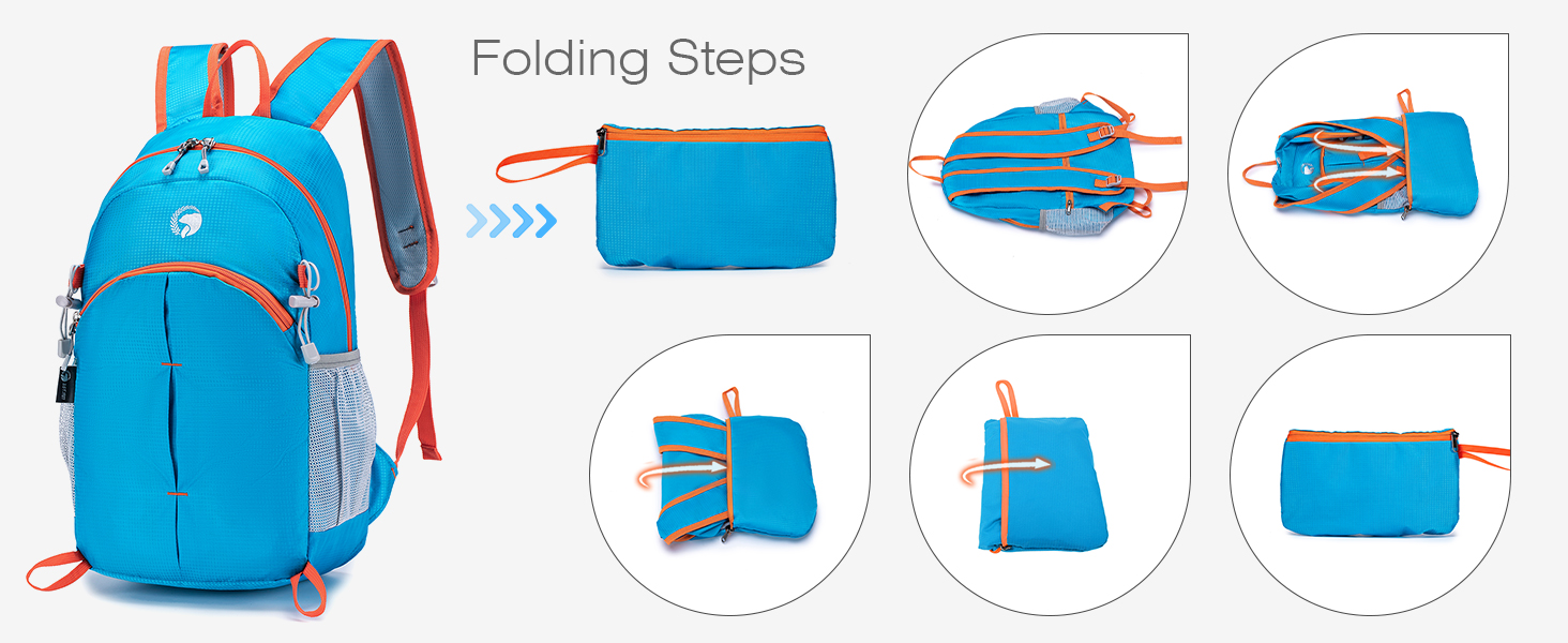 SPAHER Bagage Cabine 40x30x20 Sac à Dos Voyage Cabine Imperméable 25L