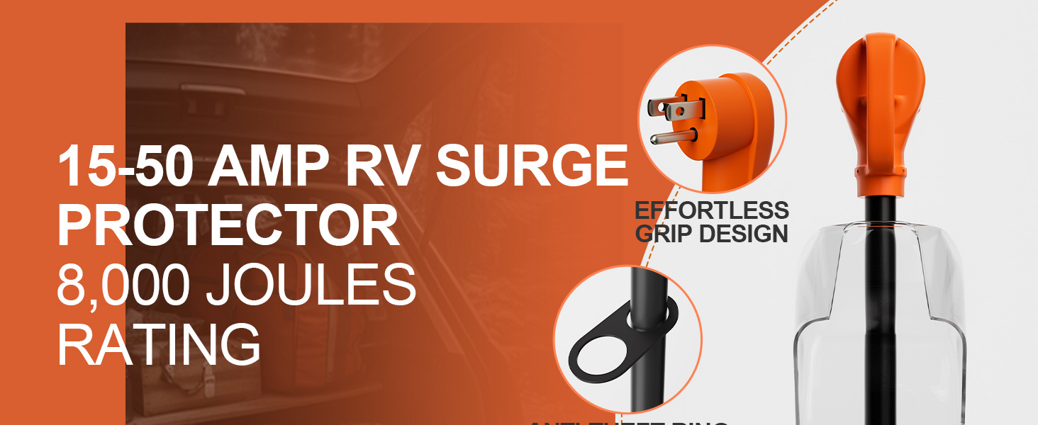 15 amp to 50 amp rv surge protector