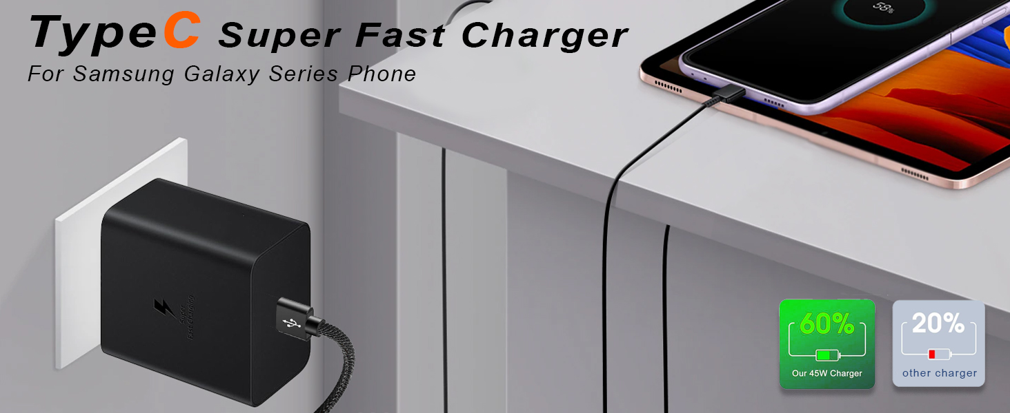 fast charger, type c charger