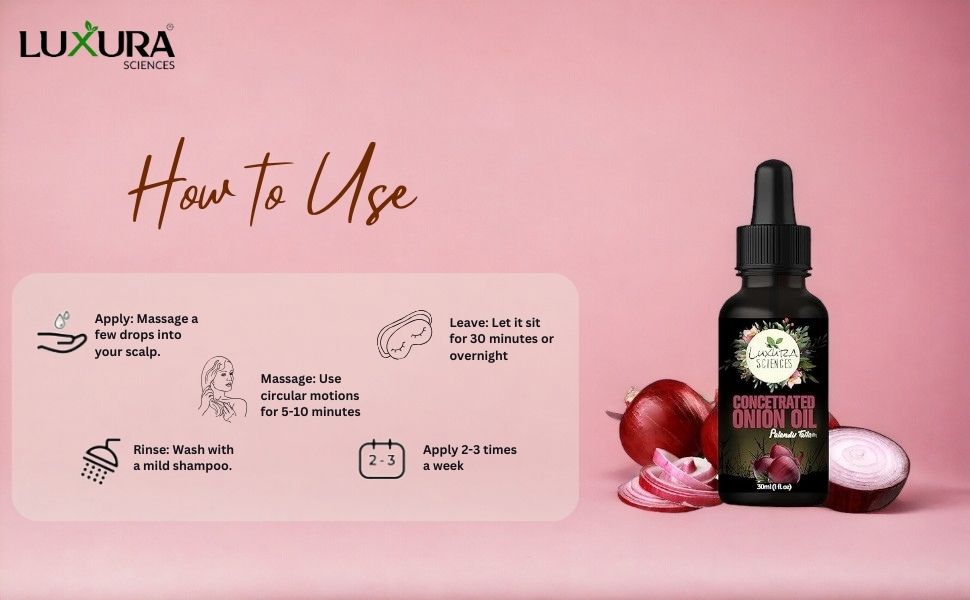 Luxura Sciences Concentrated Onion Oil