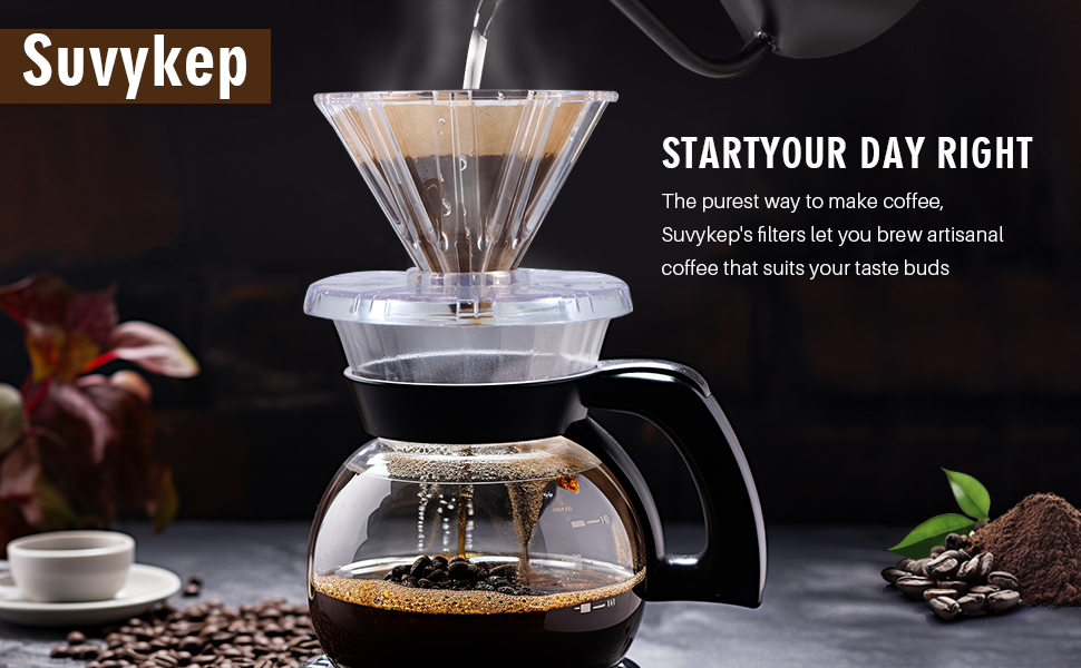 Suvykep Reusable Coffee Filter Replacement for your machine