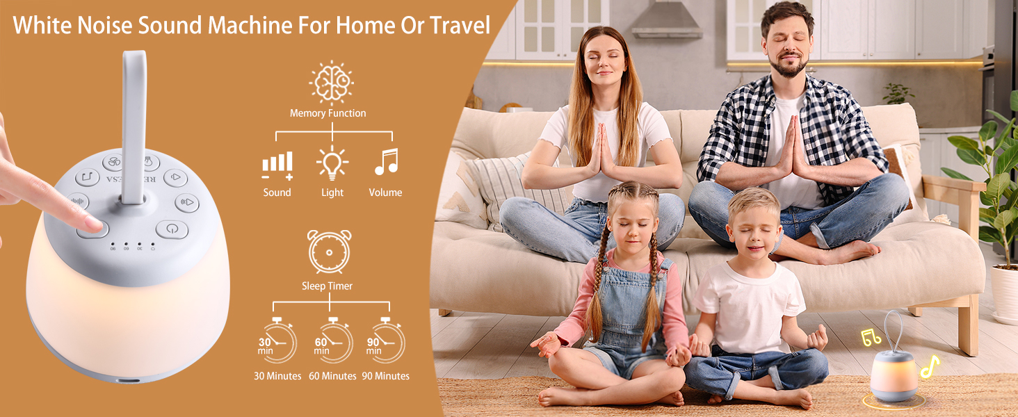 portable noise machine for baby