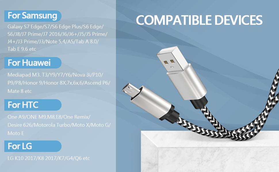 charging cords for android